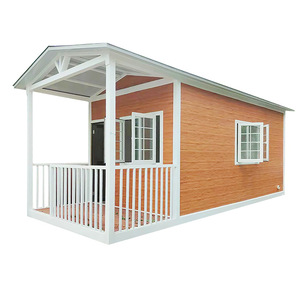 Maison d'été moderne avec structure métallique en acier galvanisé, facilement assemblable, espace de vie extérieur - Product Image 1