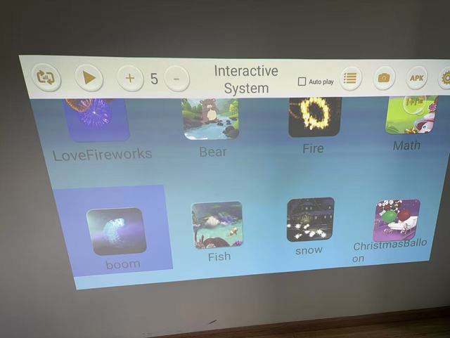 Interactive 3D Animation Floor Wall Projection System Hologram Entertainment for Advertising & Games