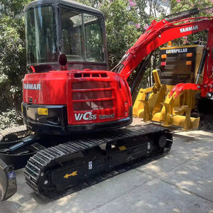 Mini-excavatrice Doosan d'occasion de 5 tonnes, moteur Yanmar, modèle Vic55/Vic80, capacité de la benne de 0,16 m³, moteur inclus, stock d'occasion - Product Image 1