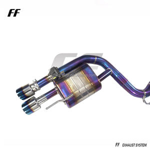 Pour Ford <span class=keywords><strong>Mustang</strong></span> <span class=keywords><strong>GT</strong></span> 5.0L Silencieux Catback de tuyau d'échappement en titane avec vannes électriques - Product Image 6