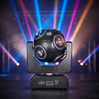 Projecteur de scène rotatif Universe 1 à tête mobile, effet faisceau LED RGBW, activé par son DMX pour KTV et clubs