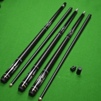 Tongkat Snooker Berkualitas Tinggi Maple 1/2 Split High-Tech American 9-ball Chinese 8-ball Sambungan Baja Tahan Karat Serat Fiberglass