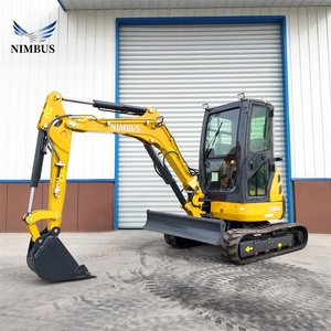 NIMBUS Kustomisasi Mesin Lengkap dan Konfigurasi Opsional Mini Digger 4 Ton 4.5 Ton Mini Digger Beroda Rantai Besar - Product Image 3