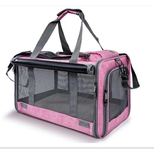 Bolso portátil para mascotas Mochila de viaje para mascotas Cómodo y elegante - Product Image 1