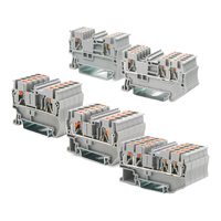 Connecteurs de fils électriques industriels, rapides et fiables, bornier à ressort de type PA66
