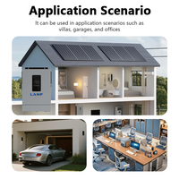 Système d'onduleur solaire hors réseau monophasé 3,6 kW 24 V 100 A pour stockage d'énergie domestique, IP21, photovoltaïque, WiFi, double MPPT