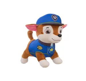 Servicio de OEM de alta calidad soporte gran perro patrulla para los niños animales juguetes de peluche