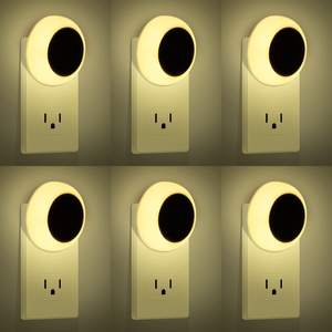 אורות לילה למבוגרים לחבר לתוך קיר 0.5w dusk כדי שחר חיישן עם שחר חיישן אוטומטי כיבוי עבור משתלה, חדר שינה וכו' - Product Image 1