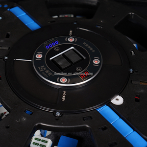 QUEYI QY Fully Automatic <b>Folding</b> Mahjong Machine for Travel Game <b>White</b> and Black 11.5kg Made of Plastic QY Exclusively Designed - Product Image 6