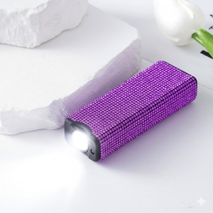 Wholesale Portable Keychain Flashlight Outdoor Emergency Rechargeable Powerful LED White Light Plastic Body Home Lighting 801