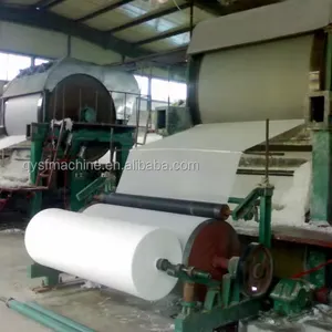 Kualitas tinggi lini produksi kertas tisu wajah hemat biaya untuk industri kertas