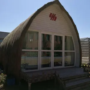 AH-SZ142 Prefabbricata portatile glamping pod wit doccia e servizi igienici campeggio cabina