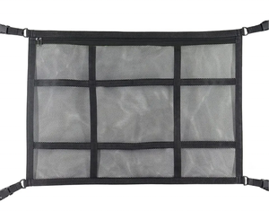 Red de Almacenamiento de Carga Interior, Organizador de Doble Capa, Bolsillo Ajustable para Techo de Coche - Product Image 6