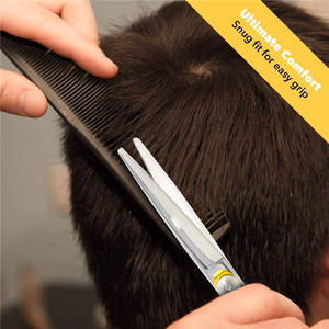 Tijeras de Peluquería Profesionales, Tijeras de Entresacar de Acero Inoxidable de 6.0 Pulgadas con Cabeza Recta, Herramientas para Salón de Belleza - Product Image 5