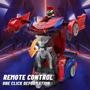 Nuovo prodotto 2.4Ghz un pulsante di deformazione telecomando per auto 1:18 di trasformazione Spider Robot 360 ° di rotazione auto giocattolo per bambini - Product Image 3