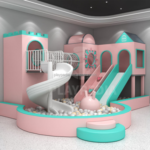 Soft <strong>Play</strong> <strong>Frame</strong> with Trampoline for Kids Small Indoor Playground for School &amp; Shopping Mall - Product Image 3