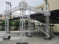 Estructura de Aluminio para Conciertos Móviles, DJ, Altavoces, Iluminación de Escenario, Exhibiciones, Bodas al Aire Libre, Fiestas, Carpa de Aluminio Global