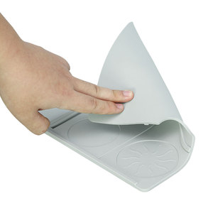 Alfombrilla negra para espresso, accesorio de herramientas para café y té para mostrador de <span class=keywords><strong>Barista</strong></span> y Estación para máquina de espresso - Product Image 5