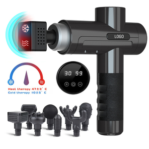 Pistola de masaje de alta potencia Masaje de percusión de tejido profundo de mano con calor y frío para Dispositivo de masaje muscular corporal - Product Image 2