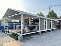 Maison préfabriquée portable de 20 pieds ou 40 pieds, extensible, en conteneur, à vendre, fournisseur d'espace de vie