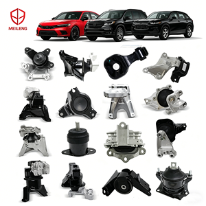 Supports de transmission <span class=keywords><strong>et</strong></span> supports moteur en caoutchouc gauche <span class=keywords><strong>et</strong></span> droit MEILENG pour Honda Accord Civic CR-V CRV Toyota Corolla Hilux Camry - Product Image 1