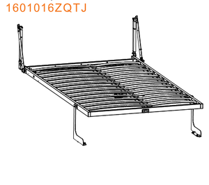 Kits de quincaillerie pour lit de tapisserie à montage Vertical, <span class=keywords><strong>kit</strong></span> de quincaillerie pour matelas - Product Image 2