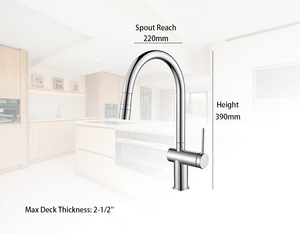 Tốt Nhất Bán Nhà Bếp Sang Trọng Vòi Nước Với Bình Thường Dòng Và Canton Tháp Hình Dạng Hai Nước Outlet Nhà Bếp Mixer Vòi Nước - Product Image 6