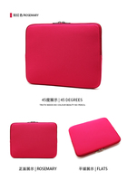 Vente en gros d'usine, housse d'ordinateur portable en néoprène souple avec logo personnalisé, étui pour ordinateur portable, housse pour ordinateur portable pour Macbook Air Pro 13 15