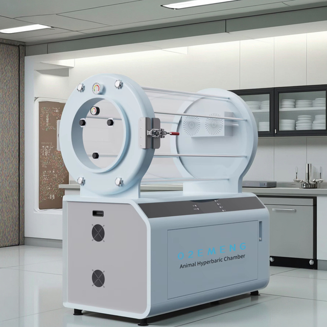Pets Veterinary Hospital Hyperbaric Oxygen Chamber for Animal Therapy Adjustable Oxygen Concentration (21%-93%) Pressure (0-1.5