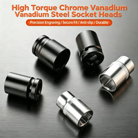 Jeu de clés à cliquet en acier Cr-V forgé avec précision, 1/2 3/8 pouce, 72 dents, couple élevé, 53-216 pièces, kit d'outils pour réparation automobile
