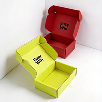Boîtes en carton ondulé laminé personnalisées avec logo, format L, pour emballages cosmétiques et de soins de la peau, vente en gros, haute qualité, écologiques
