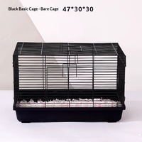 Cage pour hamster 60, grande cage de base à espace spacieux, villa de luxe pour hamster d'Inde, grande maison portable avec cadre en fer, fournitures pour animaux de compagnie