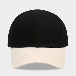 2025 New Arrival Cotton Men Women Hard Top Baseball Cap Stitching Colors <b>Sunscreen</b> 6 Panels Baseball Sports Hat - Product Image 4