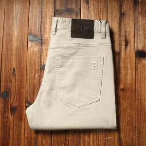 Pantaloni Casual da Uomo <span class=keywords><strong>a</strong></span> Gamba Dritta Nuovi Primavera/Estate 2026: Sottili, Versatili, Morbidi <span class=keywords><strong>e</strong></span> Confortevoli con Tessitura di Alta Qualità - Product Image 3