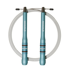Mogold nhôm xử lý tốc độ nhảy dây với PVC Áo dây thép cáp cho boxing chéo phù hợp với Đào Tạo - Product Image 1