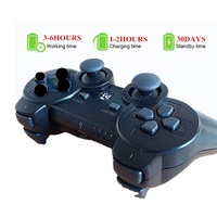 Manette sans Fil pour Console PS3 Joystick Double Vibration pour Manette PS3 Contrôleur BT PS3