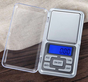 Báscula de bolsillo digital LCD de precisión de mini gramo de China barata de 200g/0,01g MH - Product Image 6