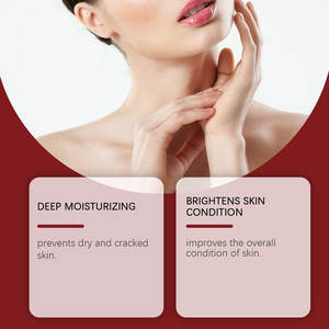 Crème hydratante pour le corps à base de glycérine, formule douce et naturelle, biologique, quotidienne, à base de plantes, soin des mains et des pieds, HOUKEA - Product Image 2