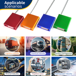 Ojales de sellado de <span class=keywords><strong>cable</strong></span> impermeables de alta seguridad al por mayor, bloqueo de sello de plomo de <span class=keywords><strong>cable</strong></span> de acero de aluminio, venta al por mayor, - Product Image 4