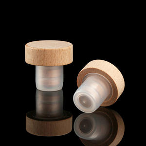 Impression numérique alliage de zinc fantaisie en forme de t bouteille en verre de liqueur de vin <span class=keywords><strong>gravure</strong></span> <span class=keywords><strong>sur</strong></span> <span class=keywords><strong>bois</strong></span> naturel bouchon de tequila en liège - Product Image 5