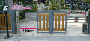 回転式改札口が付いている安全な建物管理のアクセス管理システム - Product Image 3