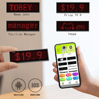 Aplicación Inteligente que Permite el Control Inalámbrico de Carteles Digitales LED Programables para Mostrar Tarjetas de Identificación