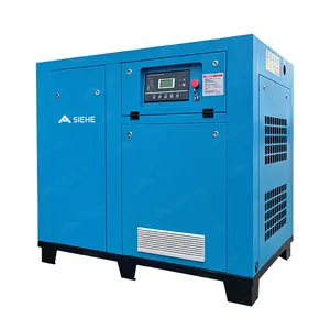 SIEHE上海工厂定制工业用柴油发动机7.5kw 10Hp固定式静音螺杆式空气压缩机