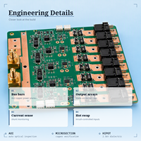 Carte de distribution d'alimentation pour rack, fabrication de cartes PCB haute fréquence - Assemblage personnalisé de barres omnibus multicouches en cuivre PCBA
