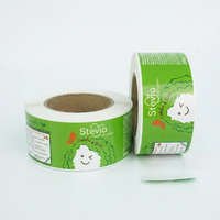 Étiquettes personnalisées imprimées résistantes au froid pour bouteilles de jus en vinyle, rouleaux d'étiquettes imperméables pour emballages de boissons, étiquettes de produits à marque privée