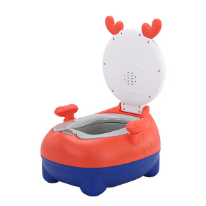 Inodoro portátil de viaje para bebés, orinal de coche con diseño de <span class=keywords><strong>corona</strong></span>, orinal de entrenamiento para niños y niñas, <span class=keywords><strong>asiento</strong></span> de inodoro infantil, orinal para niños, nuevo - Product Image 1