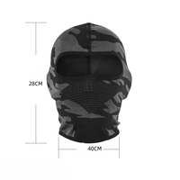 Balaclavas personnalisées de haute qualité avec logo, masque intégral pour le cyclisme en plein air, le ski, coupe-vent, balaclava d'hiver, imperméable, chapeau unisexe