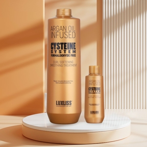 LUXLISS Italiaans Braziliaans Keratine Haarverstevigende en -gladmakende behandelingen Arganolie verzachtende haar Cysteine behandeling voor kroezend haar - Product Image 5