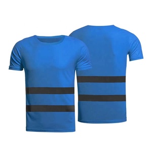 Camiseta reflectante para correr, ropa de trabajo de alta visibilidad, transpirable, de verano, nueva - Product Image 5