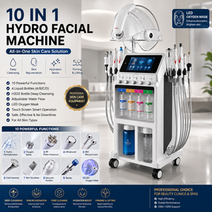 Appareil de beauté 10 en 1 pour salon, machine de dermabrasion, nettoyage des pores, anti-âge 1. Fonctions et spécifications principales 10 fonctions puissantes - Product Image 4